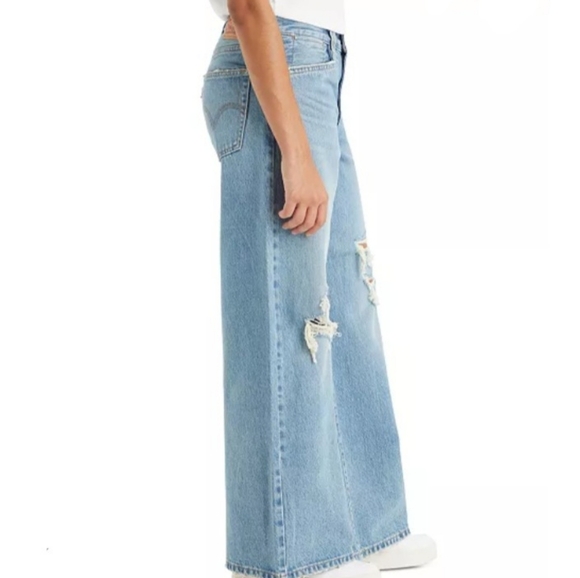 Levi's 94 Baggy Wide Leg Denim Jean Size 24 NEW NWT - Picture 3 of 15
